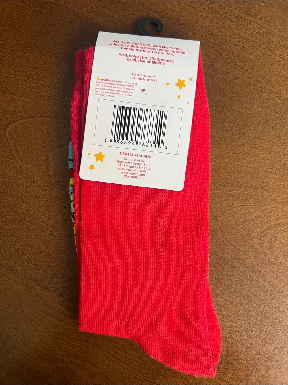 Rainbow Bright Socks